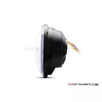 Phare avant 14,6cm/5.75" - insert feux de jour led rouge