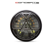 Phare avant led 7,7" feu de position/phare/code et clignotants