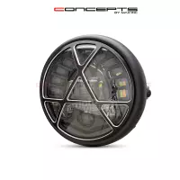 Phare avant led 7,7" feu de position/phare/code et clignotants
