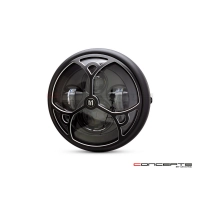 Phare avant led 7,7" feu de position/phare/code et clignotants