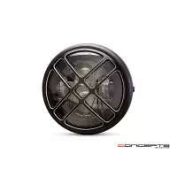 Phare avant led 7,7" phare et code tri-déco grill