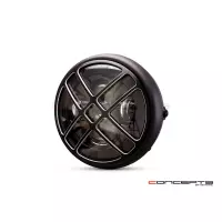 Phare avant led 7,7" phare et code tri-déco grill