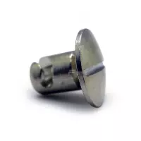 Kit de fixation à riveter argenté brillant diamètre 6 longeur 12