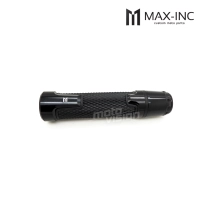 Paire de poignées avec inserts en aluminium et embout