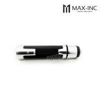 Paire de poignées avec inserts en aluminium et embout