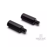 Rallonge pour rétroviseur m10 - 1filletage à droite + 1 filetage à gauche
