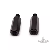 Rallonge pour rétroviseur m10 - 1filletage à droite + 1 filetage à gauche