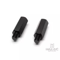 Rallonge pour rétroviseur m10 - 1filletage à droite + 1 filetage à gauche