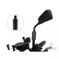 Rallonge pour rétroviseur m10 - 2 filletages à droite