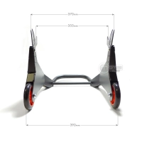 Béquille arrière aluminium universelle pour diabolos