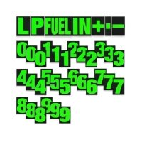 36 numéros pour tableau de panneautage