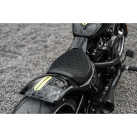 Lèche roue + support de selle 'oval court' harley softail fatboy breakout