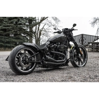 Lèche roue + support de selle 'oval court' harley softail fatboy breakout