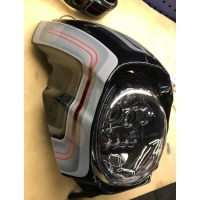 Carénage de phare "agressor" harley-davidson vrod vrscdx vrscf 2009-2017