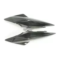 Caches latéraux de selle carbone z1000 2007-2009 z750 2007-2012 et z750 r 2011-2012