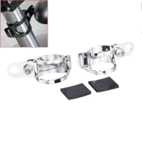 Support de phare ou clignotants sur fourche - réglable 30-45mm