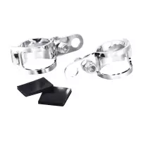 Support de phare ou clignotants sur fourche - réglable 30-45mm