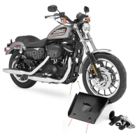 Sabot blanc harley davidson sportster custom
