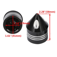 Cache sur boulon essieu avant harley davidson touring sportster dyna fatboy softail