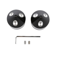 Cache sur boulon essieu avant harley davidson touring sportster dyna fatboy softail