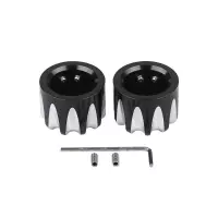 Cache sur boulon essieu avant harley davidson touring electra glide road king