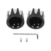 Cache sur boulon essieu avant harley davidson touring electra glide road king