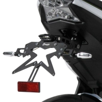 Support de plaque aluminium kawasaki z900 2017-2019