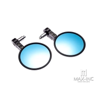 Rétroviseur en aluminium cnc en embout de guidon 22mm - marqué e