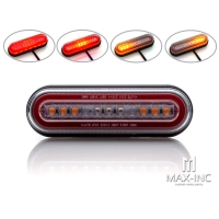 Feu arrière/stop/clignotants intégrés à led - universel