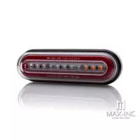 Feu arrière/stop/clignotants intégrés à led - universel