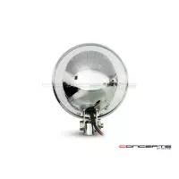 Phare à led classique / moderne en métal de style bates de 5,75 po, chrome
