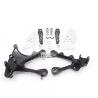 Kit platines reposes pieds avants origine pour kawasaki zx6 05-08