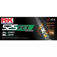 Kit chaine france équipement, triumph 675.street triple '10/16 16x47 rk525fex - couronne acier