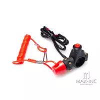 Coupe-circuit moto, cross, enduro, on/off universel pour guidon 22mm