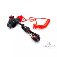 Coupe-circuit moto, cross, enduro, on/off universel pour guidon 22mm