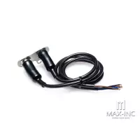 Bloc bouton poussoir on/off moto, universel, à visser, hallo led bleu