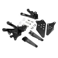 Kit platines reposes pieds avants origine pour kawasaki zx10 06-10