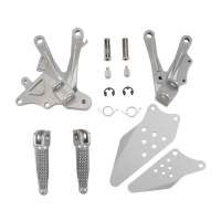 Kit platines reposes pieds avants origine pour kawasaki zx10 06-10