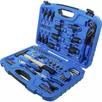 Caisse à outils pour clés à douilles bgs| 67 pièces