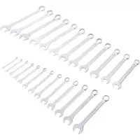 Jeu de clés mixtes | en pouce |1/4" – 1.1/4" | 25 pièces