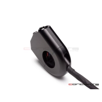 Commodo 22mm aluminium cnc 1 on/off - 2 poussoirs