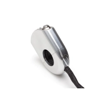 Commodo 22mm aluminium cnc 1 on/off - 2 poussoirs