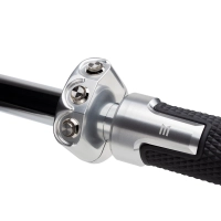 Commodo 22mm aluminium cnc 1 on/off - 2 poussoirs