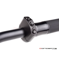 Commodo 22mm aluminium cnc 1 on/off - 2 poussoirs