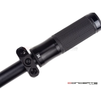 Commodo 22mm aluminium cnc 1 on/off - 2 poussoirs