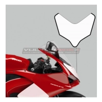 Sticker porte numéro blanc ducati 899 1199