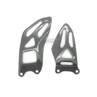 Reposes pieds carbone suzuki gsxr 1000  2009-13 et 600 750 2011-13