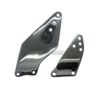 Paire de reposes pieds carbone kawasaki zx10 zx10r 2006-2007