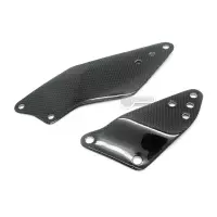 Paire de reposes pieds carbone kawasaki zx10 zx10r 2006-2007