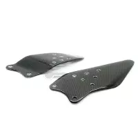 Reposes pieds carbone kawasaki zx6r zx6 2005-2006
